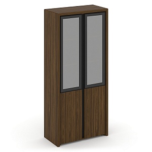 Шкаф высокий широкий со стеклом COR.ST-1.2R