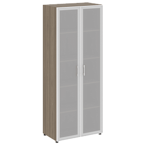 Шкаф высокий широкий (возможна установка стекла лакобель белое/черное) LT.ST-1.10 R